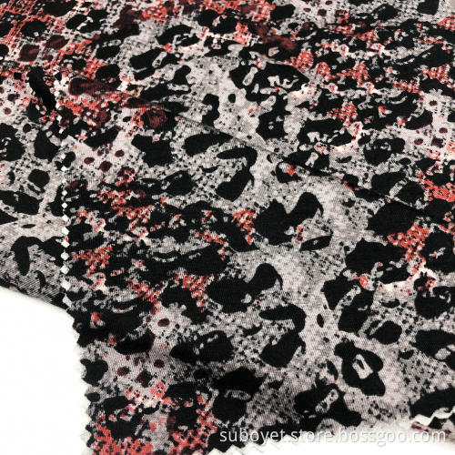 COLORFUL RAYON SPANDEX JERSEY FABRIC